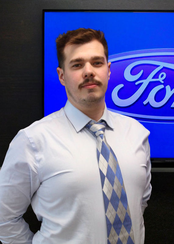 Tommy Blais, membre de l'équipe des ventes Desjardins Auto Collection