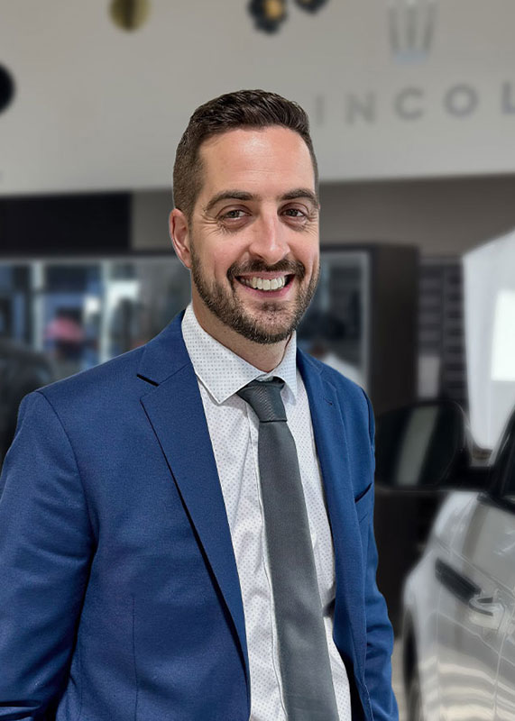 Jean Plaisance, membre de l'équipe des ventes Desjardins Lincoln