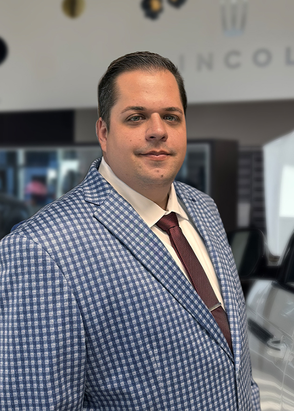 Jimmy Tremblay, membre de l'équipe des ventes Desjardins Lincoln