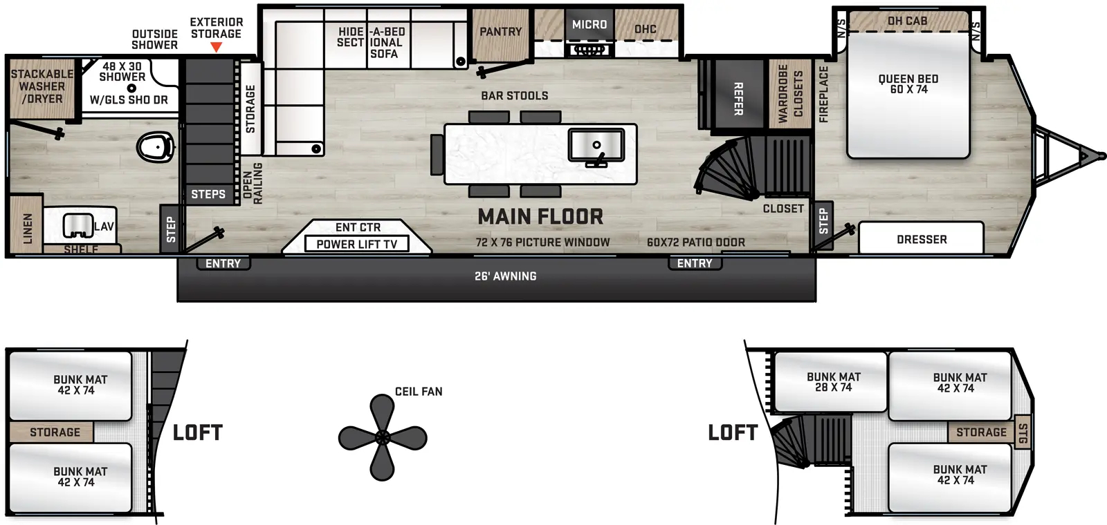 Plan de plancher